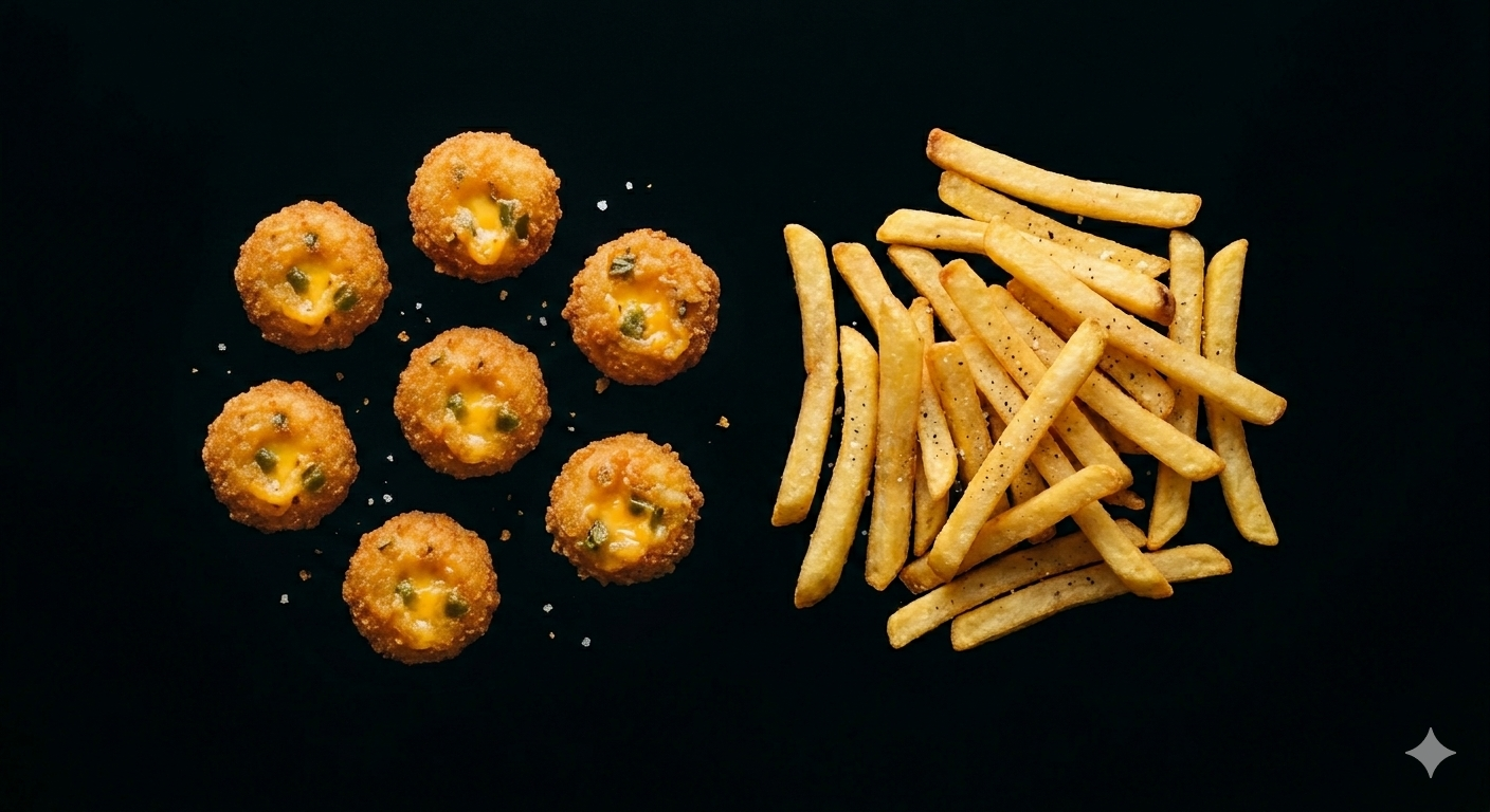 Snack Box med Chili cheese tops